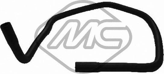 Патрубок радиатора (системы охлаждения) Metalcaucho для Audi A3 I (8L) 1996-2003. Артикул 09043