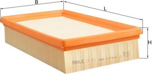 Воздушный фильтр Mahle. Артикул LX 112