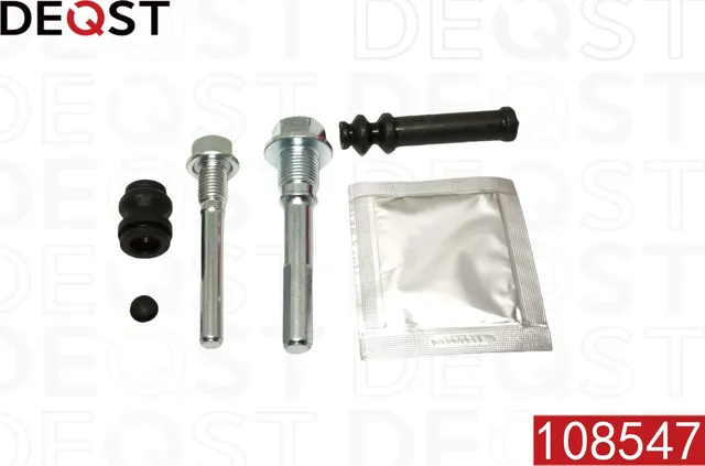 Комплект направляющих тормозного суппорта переднего (направляющая O 7/9 mm, супп (Deqst). Артикул 108547
