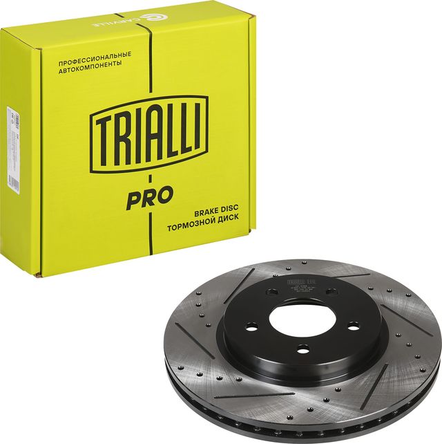 Тормозной диск Trialli передний для Ford Escape II 2007-2012. Артикул DF 015s