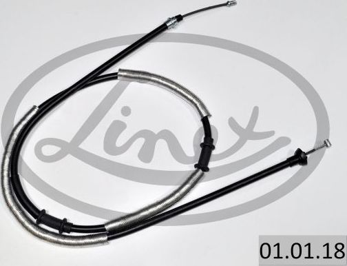 Трос ручника (тросик ручного тормоза) Linex передний правый для Alfa Romeo Giulietta III 2010-2026. Артикул 01.01.18