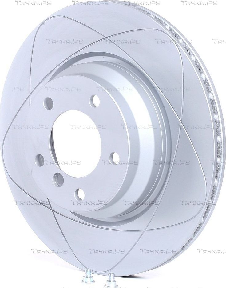 Тормозной диск ATE PowerDisc передний для BMW X1 I (E84) 2009-2012. Артикул 24.0324-0200.1