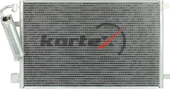 Радиатор кондиционера (Kortex). Артикул KRD2073