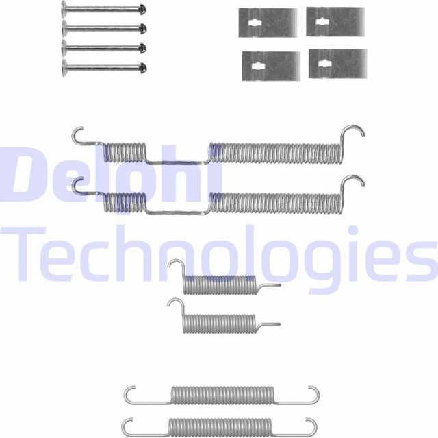 Комплектующие, тормозная колодка Delphi. Артикул LY1355