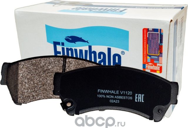 Колодки тормозные MAZDA 6 1.8-2.5 08- передние (Finwhale). Артикул V1120