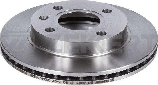 Тормозной диск Zekkert передний для Ford Fiesta IV 1995-2003. Артикул BS-5021