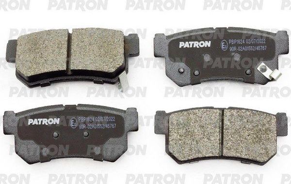 Тормозные колодки Patron. Артикул PBP1624