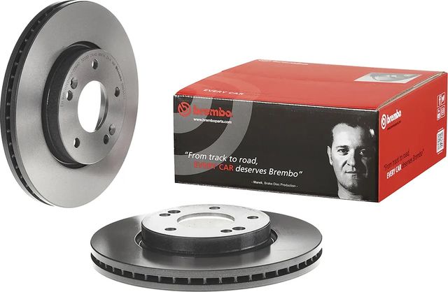Тормозной диск Brembo PRIME LINE - UV Coated. Артикул 09.B551.11