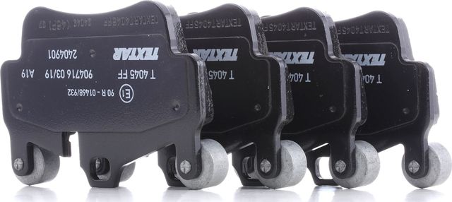Тормозные колодки Textar передние для Porsche Boxster II (987) 2004-2012. Артикул 2404901