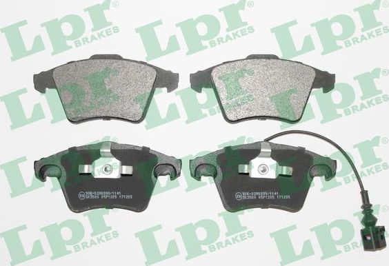 Тормозные колодки LPR. Артикул 05P1205