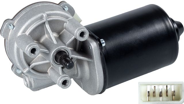 Мотор стеклоочистителя (моторчик дворников) SWAG передний для SEAT Arosa I 1997-2004. Артикул 30 91 7092