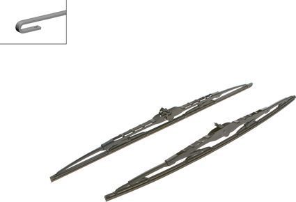 Щетки стеклоочистителя (дворники) Bosch Twin. Артикул 3 397 001 582