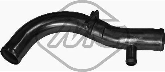 Патрубок радиатора (системы охлаждения) Metalcaucho. Артикул 03131