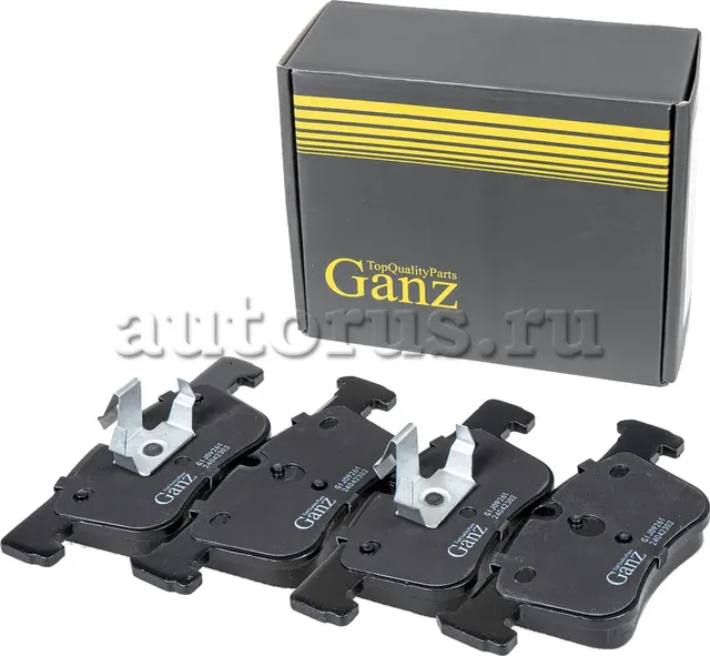 Колодки передние BMW 1-F20/F21/3-F30/F31/F34/4-F32/F33/F36 GANZ GIJ09261 Ganz. Артикул GIJ09261