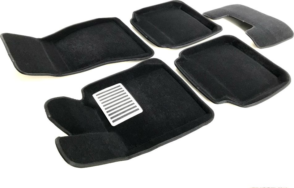 Коврики текстильные Euromat 3D Lux для салона BMW 7 (G12) длинная база 2015-2026. Артикул EM3D-001203