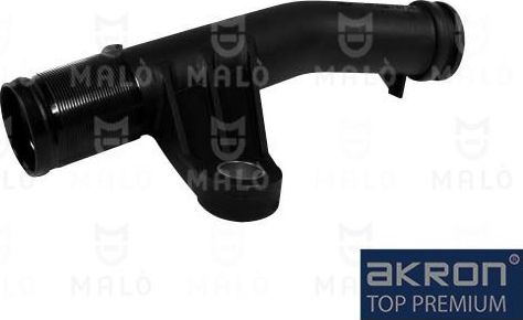Патрубок системы охлаждения (радиатора) Malò (Металл). Артикул 33073