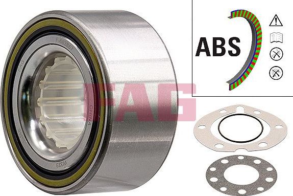 Ступичный подшипник (комплект) Fag. Артикул 713 6214 40