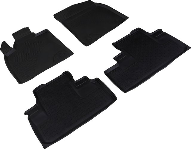 Коврики резиновые Seintex с высоким бортиком для салона Lexus RX IV 2015-2022. Артикул 87474