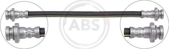 Тормозной шланг ABS задний для Nissan 100NX 1990-1994. Артикул SL 3845