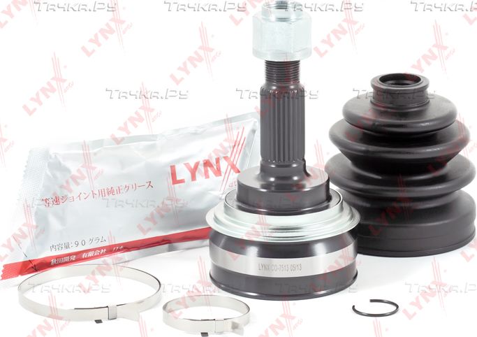 Шрус наружный (граната) LYNXauto передний для Lexus ES I 1989-1991. Артикул CO-7513