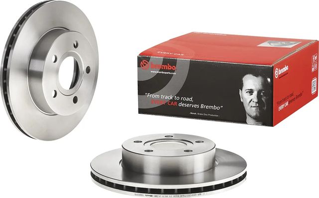 Тормозной диск Brembo передний для Jeep Grand Cherokee II (WJ) 1999-2005. Артикул 09.8852.10