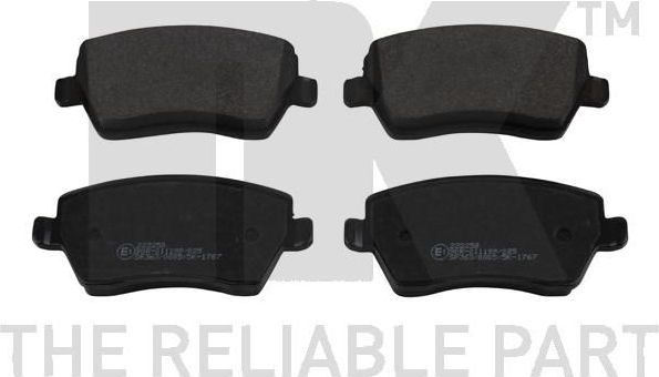 Тормозные колодки NK. Артикул 222258