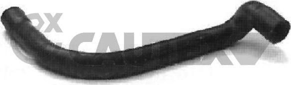 Патрубок системы охлаждения (радиатора) Cautex верхний для SEAT Cordoba I 1993-2002. Артикул 016348