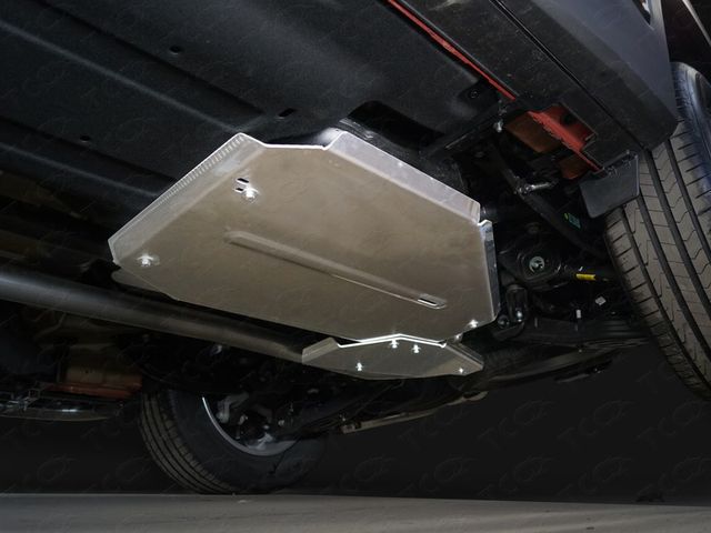 Защита алюминиевая ТСС (4 мм) для бака Kia Sorento II рестайлинг 2012-2020. Артикул ZKTCC00134