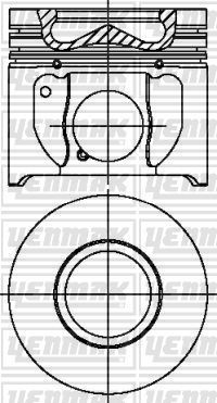 Поршень Yenmak для Ford Transit VI 2004-2006. Артикул 31-03768-050