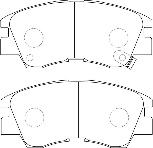 Тормозные колодки NiBK. Артикул PN3172