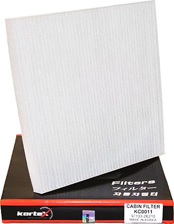 Фильтр салонный HYUNDAI TUCSON 04-/KIA SPORTAGE 04-/RIO 05 (Kortex). Артикул KC0011