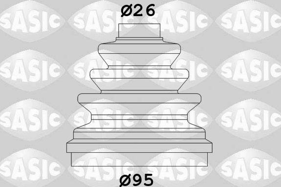 Пыльник ШРУСа наружный Sasic для Citroen XM II 1994-2000. Артикул 2933953