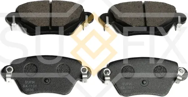 Колодки тормозные дисковые | зад прав/лев | (Sufix). Артикул SX-1131