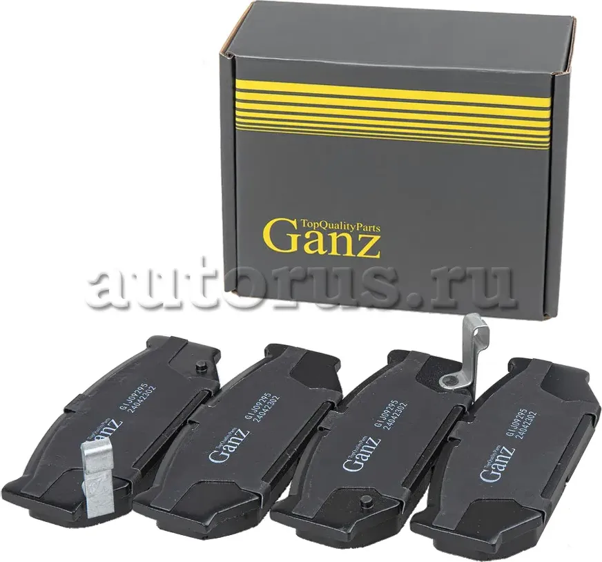 Колодки передние SUZUKI SWIFT (2004>) GANZ GIJ09295 Ganz. Артикул GIJ09295