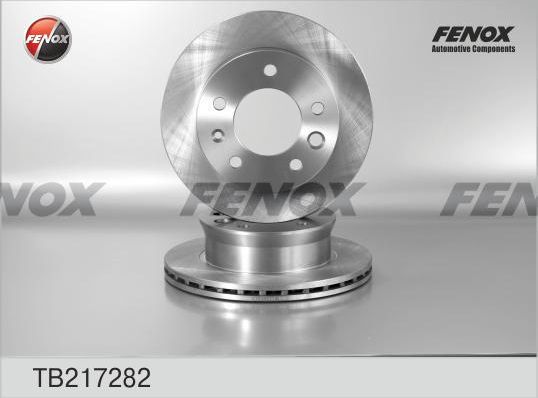 Тормозной диск Fenox передний для Mazda 5 I (CR) 2005-2010. Артикул TB217282
