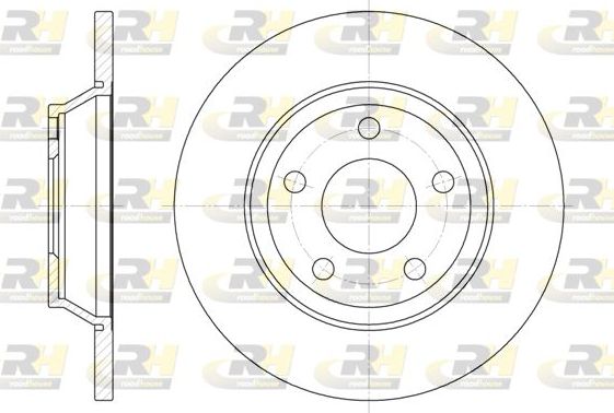 Тормозной диск RoadHouse. Артикул 6472.00