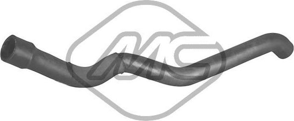 Патрубок радиатора (системы охлаждения) Metalcaucho. Артикул 09570