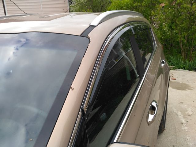 Дефлекторы Alvi-Style для окон (с нерж. молдингом) Kia Sportage IV 2015-2025. Артикул ALV386M