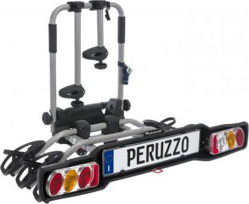 Автомобильный багажник Peruzzo Parma на фаркоп для перевозки 3-х велосипедов. Артикул NPE30706