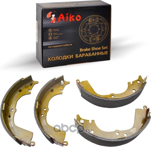 Колодки TOYOTA Hiace,Dyna (1995-2011) барабанные (Aiko). Артикул FN2330