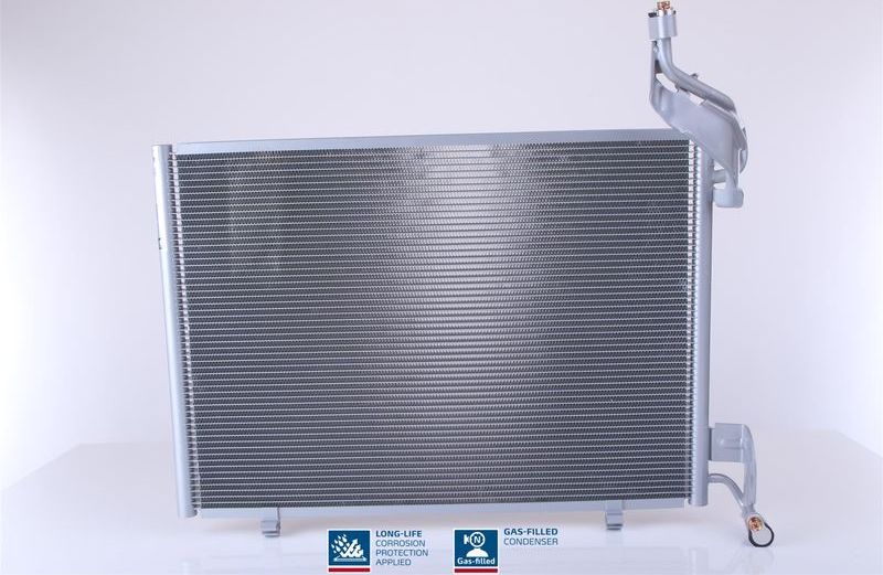 Радиатор кондиционера (конденсатор) Nissens (алюминий). Артикул 940540