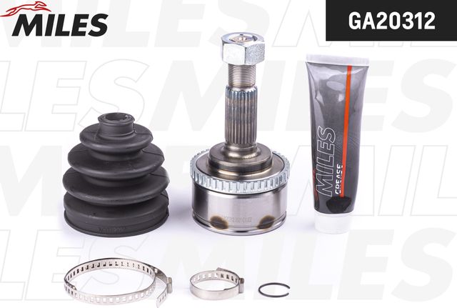 Шрус наружный (граната) Miles передний для Nissan Primera P11 1999-2001. Артикул GA20312