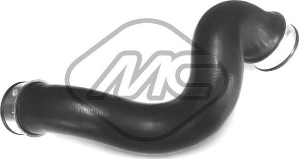 Патрубок интеркулера Metalcaucho для Mercedes-Benz C-Класс II (W203, CL203) 2001-2008. Артикул 09655