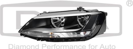 Фара передняя основная DPA левая для Volkswagen Jetta VI 2012-2019. Артикул 99411537302