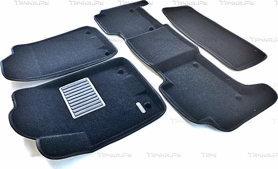 Коврики текстильные Euromat 3D Business для салона (3 ряда) Infiniti QX56 II 2010-2014. Артикул EMC3D-002813