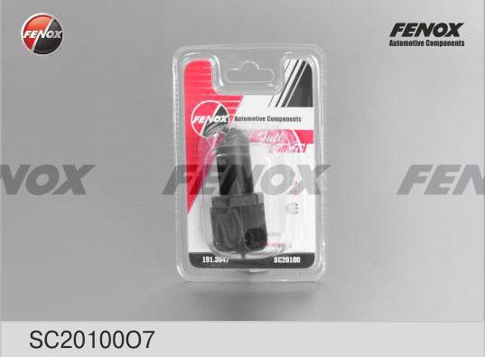 Датчик положения коленвала Fenox. Артикул SC20100O7