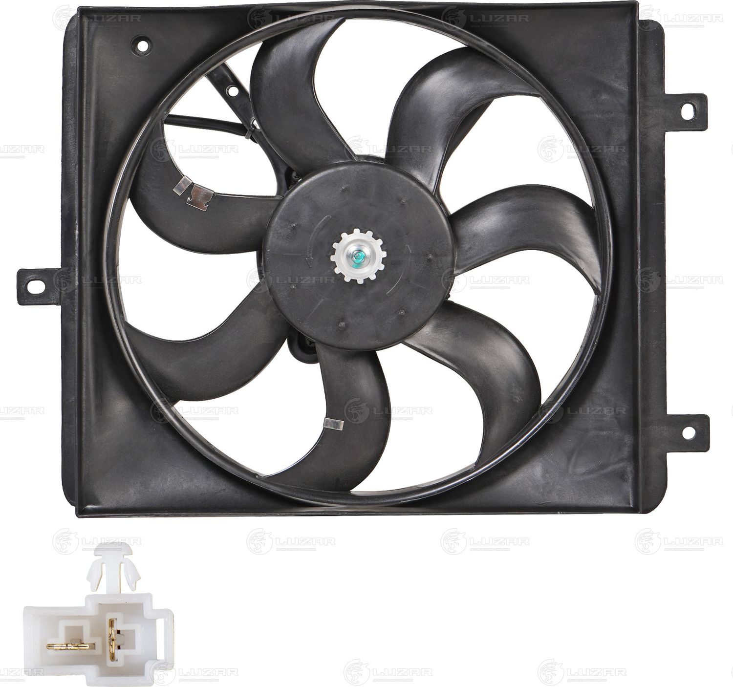 Вентилятор радиатора двигателя Luzar. Артикул LFK 3025