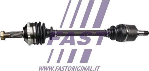 Полуось (привод в сборе, приводной вал) Fast. Артикул FT27107
