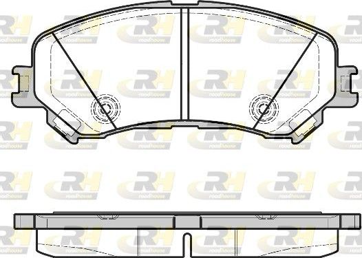 Тормозные колодки RoadHouse передние для Renault Espace V 2015-2026. Артикул 21318.20