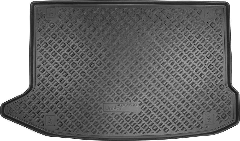 Коврик Норпласт для багажника Hyundai Kona 2017-2026. Артикул NPA00-T31-370